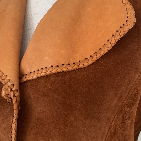 Vintage Mexican Leather Jacket 🤠 - Picture 5 of 8